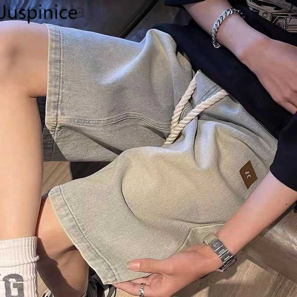 juspinice men's shorts loose casual korean style american high street versatile short pants hip hop breeches fashion clothes, White;black
juspinice men's shorts loose casual korean style american high street versatile short pants hip hop breeches fashion clothes, White;black
