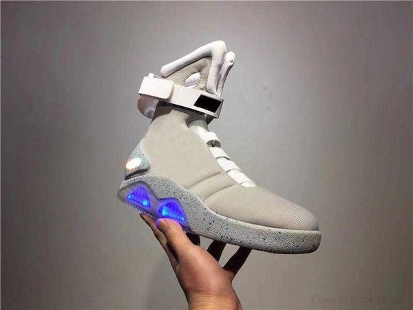 2023 new casual shoes authentic air mag back to the future marty mcfly's led basketball shoes glow in h dark lighting mags fashion blad, Black
2023 new casual shoes authentic air mag back to the future marty mcfly's led basketball shoes glow in h dark lighting mags fashion blad, Black