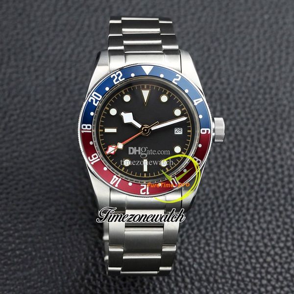 amf 41mm gmt m79830rb 79830 mens watches a2813 automatic mens watch black dial gold inner red/blue bezel stainless steel bracelet watches tw, Slivery;brown
amf 41mm gmt m79830rb 79830 mens watches a2813 automatic mens watch black dial gold inner red/blue bezel stainless steel bracelet watches tw, Slivery;brown