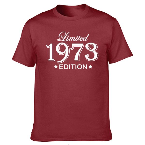 men's t-shirts funny summer style limited edition 1973 t shirts men funny birthday short sleeve o neck cotton man made in 1973 t-shirt, White;black
men's t-shirts funny summer style limited edition 1973 t shirts men funny birthday short sleeve o neck cotton man made in 1973 t-shirt, White;black