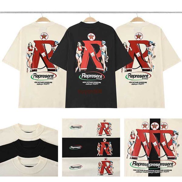 men's and women's fashion t shirt western european trend brand rep summer gas station girl youth pop couple loose round neck short, White;black
men's and women's fashion t shirt western european trend brand rep summer gas station girl youth pop couple loose round neck short, White;black