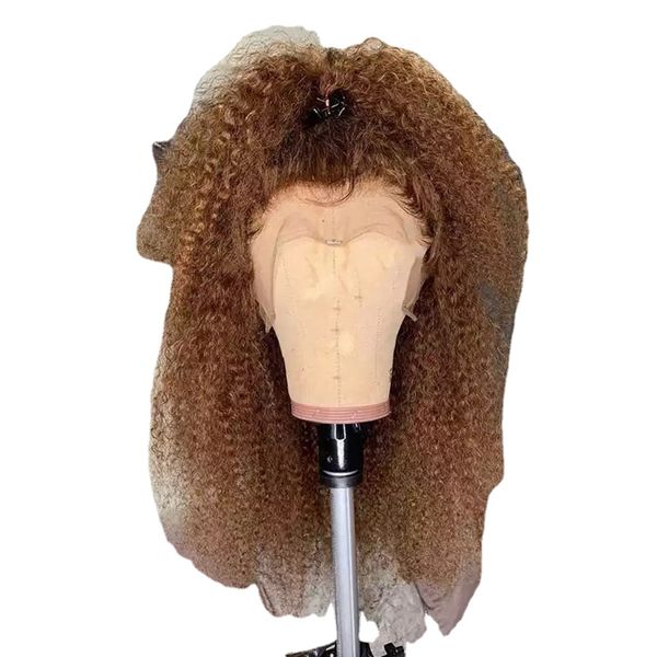 lace front wig for black women soft brown 26inch long kinky curly honey blonde 180density babyhair glueless preplucked daily, Black;brown
lace front wig for black women soft brown 26inch long kinky curly honey blonde 180density babyhair glueless preplucked daily, Black;brown