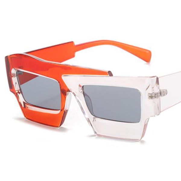 hip hop sunglasses personality sun glasses rectangle anti-uv spectacles patchwork frame eyeglasses ornamental, White;black
hip hop sunglasses personality sun glasses rectangle anti-uv spectacles patchwork frame eyeglasses ornamental, White;black