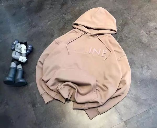 designer men's hoodies sweatshirt autumn and winter new high-quality couples simple steel printed letter logo casual loose hooded fleec, Black
designer men's hoodies sweatshirt autumn and winter new high-quality couples simple steel printed letter logo casual loose hooded fleec, Black