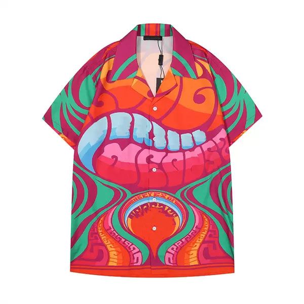 2023 european and american fashion men's shirts designers luxury new classic medusa court letters printing a variety of style trend loo, White;black
2023 european and american fashion men's shirts designers luxury new classic medusa court letters printing a variety of style trend loo, White;black