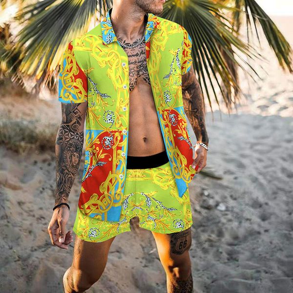 men tracksuits designer plus size -3xl short sleeve 2 piece set shirt shorts summer jogging suit letter outfits printed hawaiian fashion sp, Gray
men tracksuits designer plus size -3xl short sleeve 2 piece set shirt shorts summer jogging suit letter outfits printed hawaiian fashion sp, Gray
