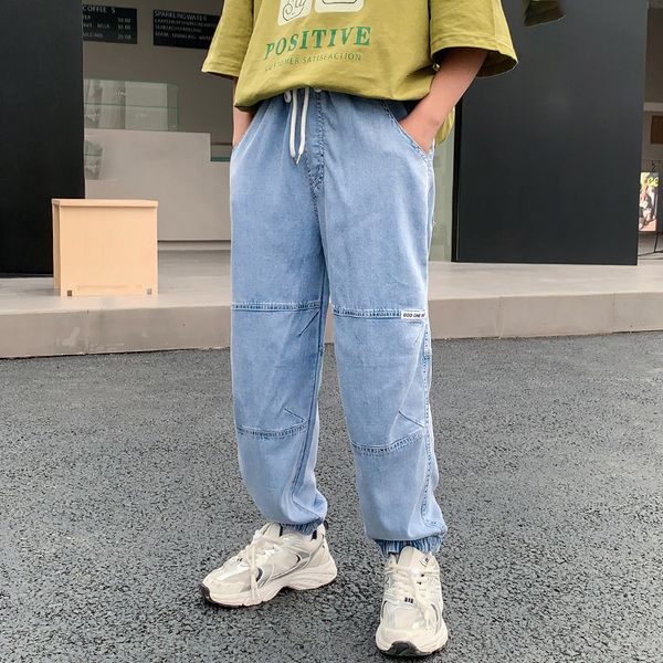 jeans boys pants summer thin jeans oversize harem trousers big boy soft cool casual baggy denim pants joggers streetwear 230413, Blue
jeans boys pants summer thin jeans oversize harem trousers big boy soft cool casual baggy denim pants joggers streetwear 230413, Blue