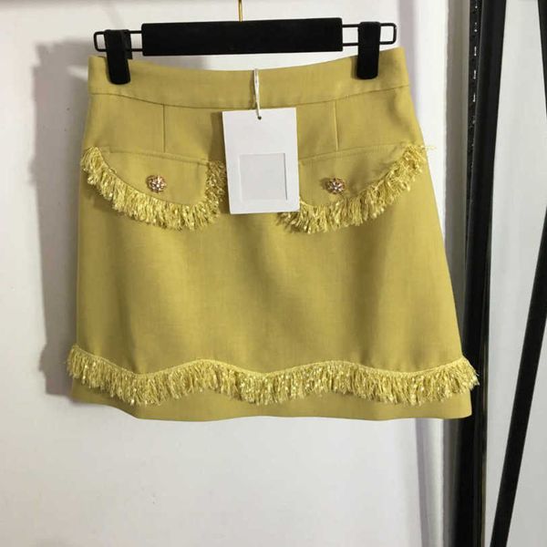23ss suit skirt mini skirt wrap skirt designer skirts fringed a-line short half skirt women clothes a1, Black
23ss suit skirt mini skirt wrap skirt designer skirts fringed a-line short half skirt women clothes a1, Black