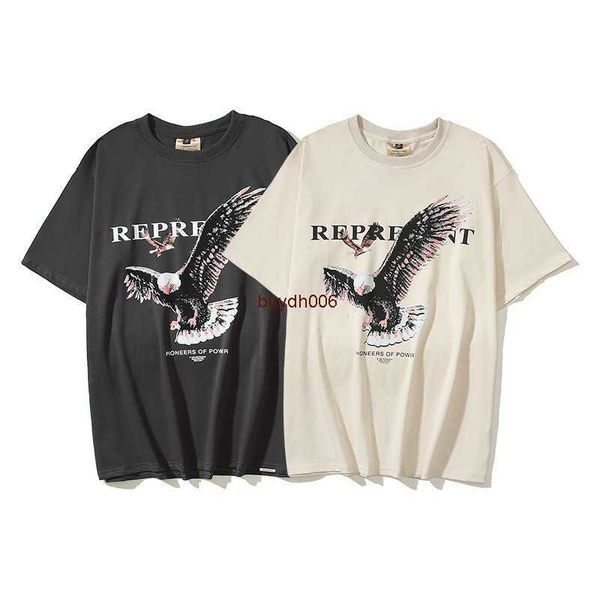 men's and women's summer fashion t shirt high street brand rep representative eagle slogan short sleeve trendy loose bottom couple, White;black
men's and women's summer fashion t shirt high street brand rep representative eagle slogan short sleeve trendy loose bottom couple, White;black