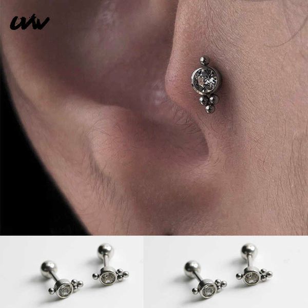 stud uvw539 2pc fashion vintage multi-use cz crystal stud earrings helix tragus piercing earrings for women pendientes brincos gift p230411, Golden;silver
stud uvw539 2pc fashion vintage multi-use cz crystal stud earrings helix tragus piercing earrings for women pendientes brincos gift p230411, Golden;silver