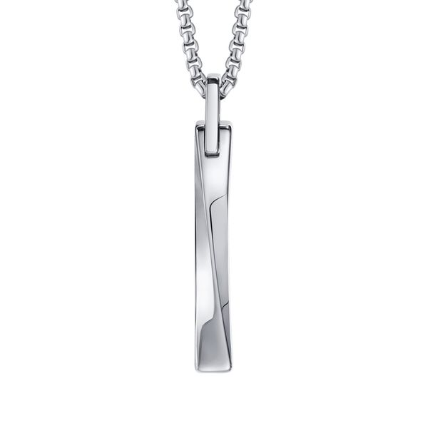men's tungsten steel pendant necklace bar charm perfect gift for male friends mens silver necklace with pendant rolo chain (stainless s
men's tungsten steel pendant necklace bar charm perfect gift for male friends mens silver necklace with pendant rolo chain (stainless s