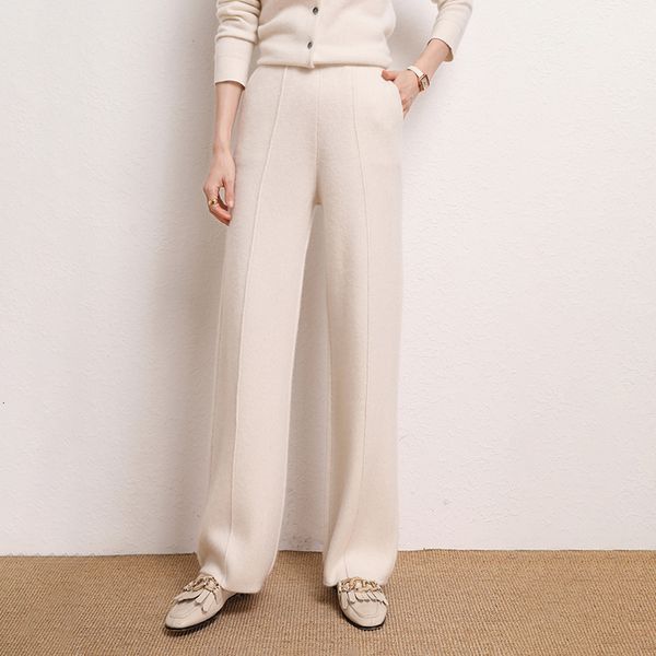 women's pants capris autumn winter women 100% cashmere pants soft comfortable high-waist knitted female warm cashmere thicken wide leg, Black;white
women's pants capris autumn winter women 100% cashmere pants soft comfortable high-waist knitted female warm cashmere thicken wide leg, Black;white