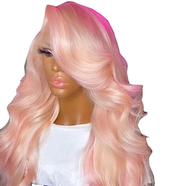 lace front wig soft linght pink body wave preplucked 26inch 180%density natural hairline glueless for women babyhair, Black;brown
lace front wig soft linght pink body wave preplucked 26inch 180%density natural hairline glueless for women babyhair, Black;brown