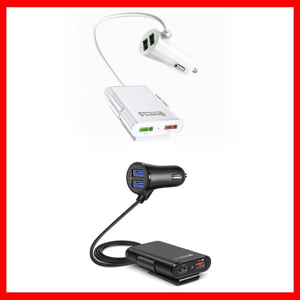 4 usb qc 3.0 car charger quick charge 3.0 phone car fast front back charger adapter car portable charger plug for iphone car-charge car-char
4 usb qc 3.0 car charger quick charge 3.0 phone car fast front back charger adapter car portable charger plug for iphone car-charge car-char