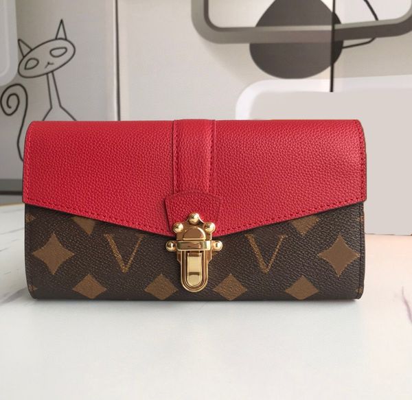 fashion designer womens wallets luxury clapton purses high-quality brown flower letter credit card holders ladies long slim envelope money c, Red;black
fashion designer womens wallets luxury clapton purses high-quality brown flower letter credit card holders ladies long slim envelope money c, Red;black