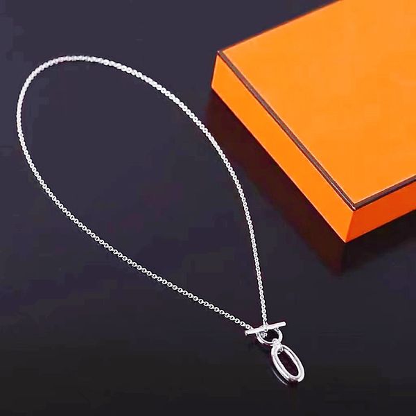 7a 925 designer jewelry necklace link luxury jewelry h pendant stainless steel jewelry necklace customized love pendant classic women's, Silver
7a 925 designer jewelry necklace link luxury jewelry h pendant stainless steel jewelry necklace customized love pendant classic women's, Silver