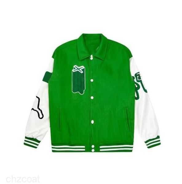 23ss mens jackets baseball varsity jacket 9 colors brand letter stitching embroidery jackets men loose causal outwear coats over sized 1bkm, Black;brown
23ss mens jackets baseball varsity jacket 9 colors brand letter stitching embroidery jackets men loose causal outwear coats over sized 1bkm, Black;brown