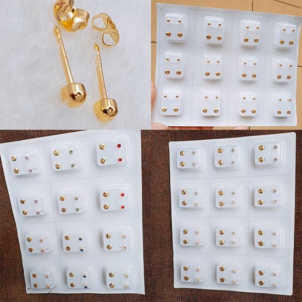 stud 12 pairs crystal medical earrings piercing tool kits ear stud surgical steel ser for piercing gun jewelry fashion tools p230411, Golden;silver
stud 12 pairs crystal medical earrings piercing tool kits ear stud surgical steel ser for piercing gun jewelry fashion tools p230411, Golden;silver