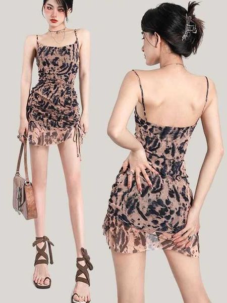 casual dresses 2023 summer new leopard pattern pure lust style fashion personality small crowd ink feeling mesh pleated sling dress for wome, Black;gray
casual dresses 2023 summer new leopard pattern pure lust style fashion personality small crowd ink feeling mesh pleated sling dress for wome, Black;gray
