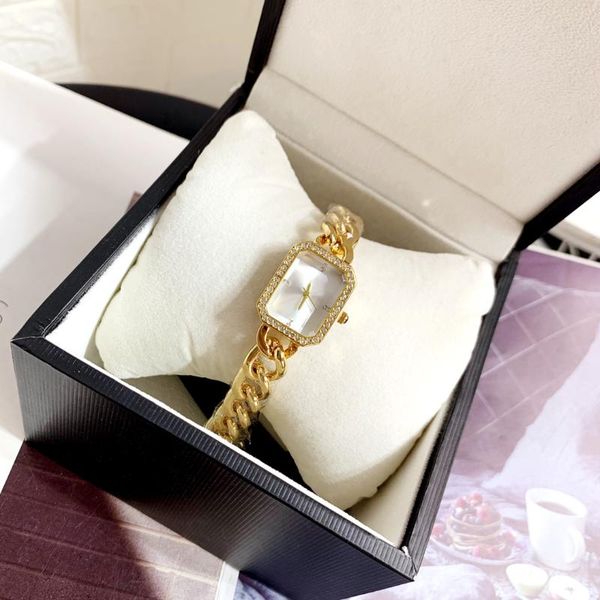 2023 women's girls watch luxury high-quality style small dial square designer braided chain leather steel strap pointer quartz designer, Slivery;brown
2023 women's girls watch luxury high-quality style small dial square designer braided chain leather steel strap pointer quartz designer, Slivery;brown