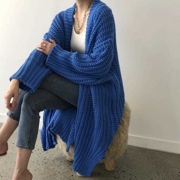 elegant idle style thick needle mid length sweater autumn and winter drop, White;black
elegant idle style thick needle mid length sweater autumn and winter drop, White;black