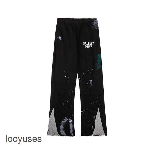 galleryes dept letter-printed 2023 wide pant loose sport designer patchwork casual pants splash-ink leg trousers for men women jj5a, Black
galleryes dept letter-printed 2023 wide pant loose sport designer patchwork casual pants splash-ink leg trousers for men women jj5a, Black