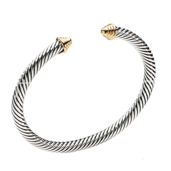 

DY Bracelet Jewelry classic designer luxury top accessories DY Round Head Bracelets New Line Twisted Thread Color Separation Fashion Versatile DY Jewelry quality