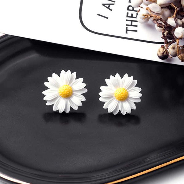 stud shiny side new fashion brand jewelry elegant flower stud earrings for women gift simple style daisy statement earrings p230411, Golden;silver
stud shiny side new fashion brand jewelry elegant flower stud earrings for women gift simple style daisy statement earrings p230411, Golden;silver