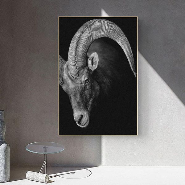 wild black goat face modular pictures abstract canvas painting animal cool wall art poster prints for living room decoration
wild black goat face modular pictures abstract canvas painting animal cool wall art poster prints for living room decoration
