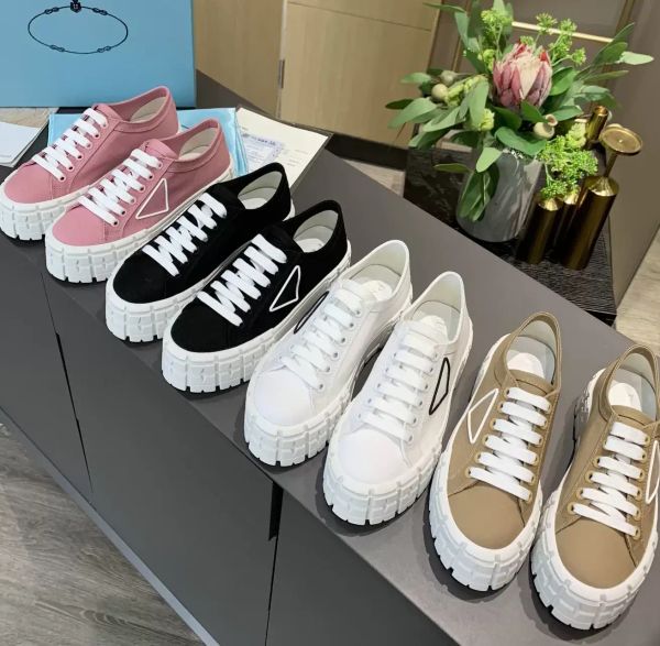 designer sneakers gabardine nylon casual shoes brand wheel trainers canvas sneaker women platform sneaker with box, Black
designer sneakers gabardine nylon casual shoes brand wheel trainers canvas sneaker women platform sneaker with box, Black