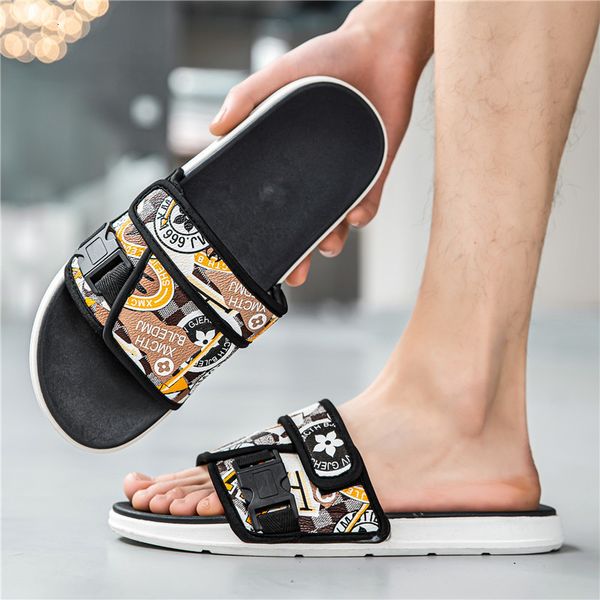 slippers man summer slippers fashion men's outdoor wear men's beach sandals summer outdoor nonslip dualuse sandals for men and wom, Black
slippers man summer slippers fashion men's outdoor wear men's beach sandals summer outdoor nonslip dualuse sandals for men and wom, Black