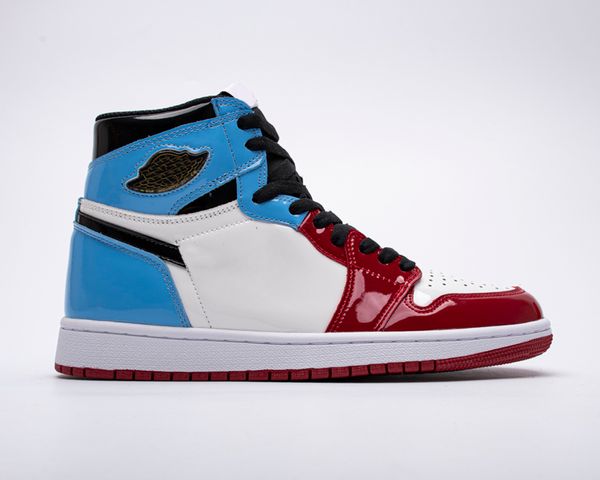 jumpman 1s high og fearless basketball shoes white university blue varsity red black patent leather running trainers sports outdoor with box
jumpman 1s high og fearless basketball shoes white university blue varsity red black patent leather running trainers sports outdoor with box