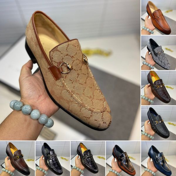 2023 men's genuine leather luxurious dress shoes men's casual designer loafers male brand slip on party wedding oxford shoes size, Black
2023 men's genuine leather luxurious dress shoes men's casual designer loafers male brand slip on party wedding oxford shoes size, Black