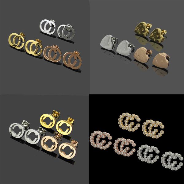 designer earring women's minimalist earrings studs designer jewelry for women's heart studs as a wedding christmas gift with box 1, Golden;silver
designer earring women's minimalist earrings studs designer jewelry for women's heart studs as a wedding christmas gift with box 1, Golden;silver
