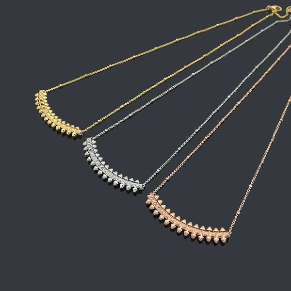 2023 fashion classic bullet head pendant necklace for women's fashion charm gear diamond luxury necklace 18k gold titanium steel design, Silver
2023 fashion classic bullet head pendant necklace for women's fashion charm gear diamond luxury necklace 18k gold titanium steel design, Silver