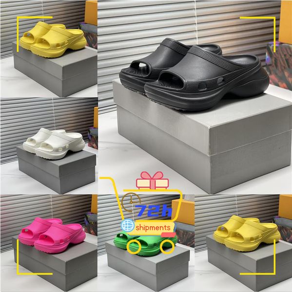 pool croc sandal designer slippers rubber slipper women platform foam sandals flat heel multicolor fashion summer outdoor flip flops thick s, Black
pool croc sandal designer slippers rubber slipper women platform foam sandals flat heel multicolor fashion summer outdoor flip flops thick s, Black