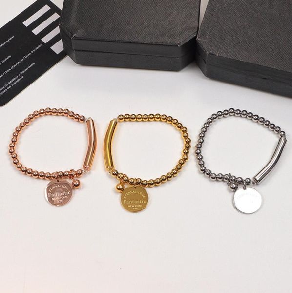 tennis luxury jewelry, stainless steel round bead bracelets, european and american women's 18k gold bracelets, letter gifts, wholesale, Golden;silver
tennis luxury jewelry, stainless steel round bead bracelets, european and american women's 18k gold bracelets, letter gifts, wholesale, Golden;silver