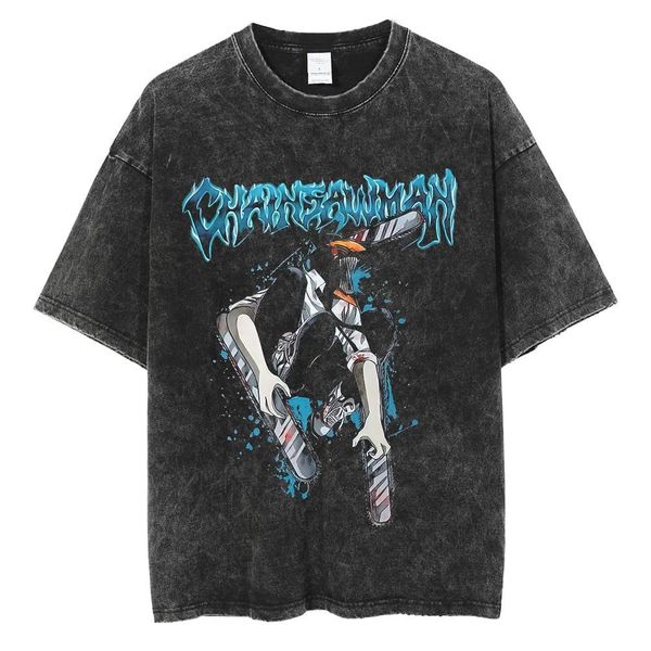 men's t-shirts chainsaw man washed tshirt anime t shirt streetwear cotton t-shirt power casual summer shirts pochita short sleeve 2304, White;black
men's t-shirts chainsaw man washed tshirt anime t shirt streetwear cotton t-shirt power casual summer shirts pochita short sleeve 2304, White;black