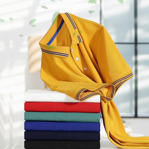 2023designer fashion business clothing polo embroidered collar details short sleeve polo shirt multi-color custom-made advertising shirt, White;black
2023designer fashion business clothing polo embroidered collar details short sleeve polo shirt multi-color custom-made advertising shirt, White;black