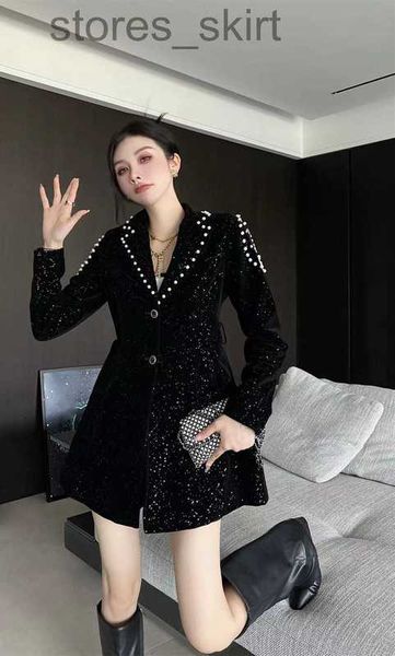 women's jackets designerchan 2022 western suit jacket new autumn winter women's coat designer pearl 3k93, Black;brown
women's jackets designerchan 2022 western suit jacket new autumn winter women's coat designer pearl 3k93, Black;brown