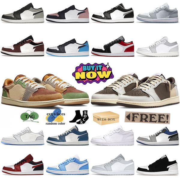 with box jumpman 1 low basketball shoes sneakers black phantom concord ts voodoo reverse mocha olive bred toe panda unc wolf grey men women
with box jumpman 1 low basketball shoes sneakers black phantom concord ts voodoo reverse mocha olive bred toe panda unc wolf grey men women