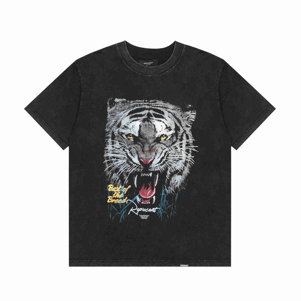 men's and women's fashion t shirt western european trend brand rep limited tiger head print black round neck short sleeve couples, White;black
men's and women's fashion t shirt western european trend brand rep limited tiger head print black round neck short sleeve couples, White;black