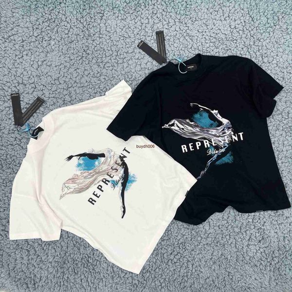 men's and women's summer fashion t shirt high street brand rep representative american abstract dancer girl letter slogan loose sh, White;black
men's and women's summer fashion t shirt high street brand rep representative american abstract dancer girl letter slogan loose sh, White;black