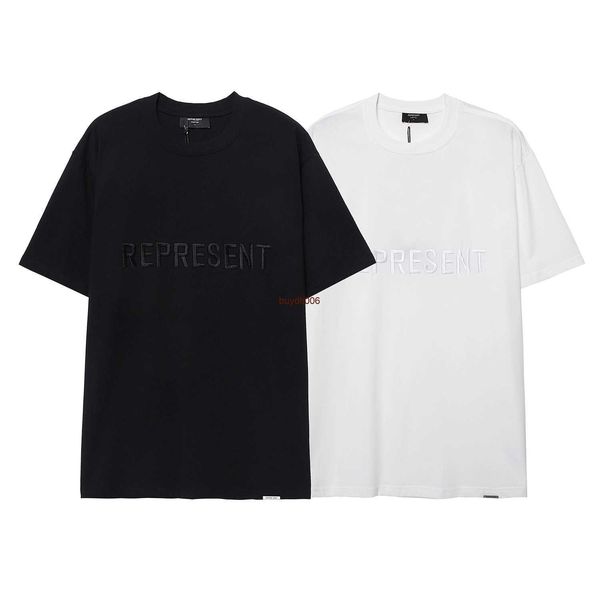 men's and women's summer fashion t shirt high street brand rep representative summer new embroidery letters popular casual loose s, White;black
men's and women's summer fashion t shirt high street brand rep representative summer new embroidery letters popular casual loose s, White;black