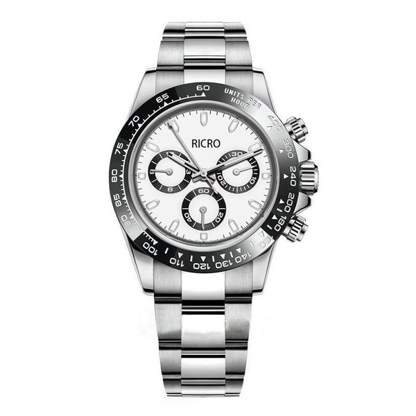 men's mechanical watch ceramic ring mouth multi-functional automatic movement no timing function 40mm size made of 316 fine s282f, Slivery;brown
men's mechanical watch ceramic ring mouth multi-functional automatic movement no timing function 40mm size made of 316 fine s282f, Slivery;brown