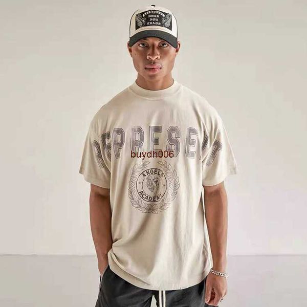 men's and women's summer fashion t shirt high street brand rep representative angel college vintage loose versatile round neck sho, White;black
men's and women's summer fashion t shirt high street brand rep representative angel college vintage loose versatile round neck sho, White;black