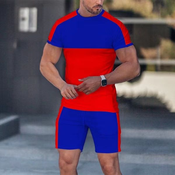 men's tracksuits summer patchwork sportswear sports pants sportswear two piece jogging casual short sleeved shorts suit men's clot, Gray
men's tracksuits summer patchwork sportswear sports pants sportswear two piece jogging casual short sleeved shorts suit men's clot, Gray