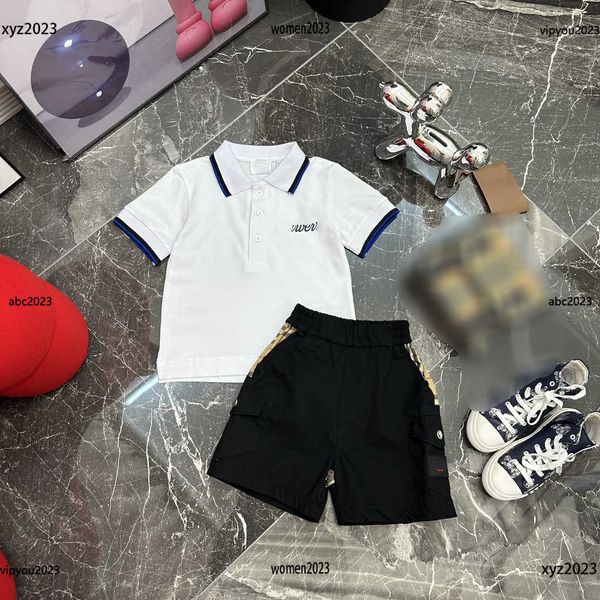 2023 fashion tracksuits baby clothes sets summer suit size 100-160 cm 2pcs simple polo shirt shirt and patchwork shorts ing, White
2023 fashion tracksuits baby clothes sets summer suit size 100-160 cm 2pcs simple polo shirt shirt and patchwork shorts ing, White
