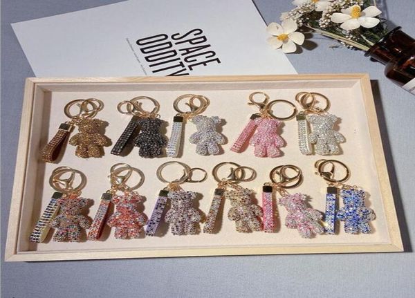 5pcs full diamond bear doll keychain fashion crystal cute cartoon animal keyring pendant car chain charm trinket gifts accessories9419789, Silver
5pcs full diamond bear doll keychain fashion crystal cute cartoon animal keyring pendant car chain charm trinket gifts accessories9419789, Silver