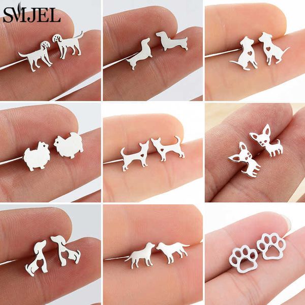 stud small cute chihuahua dog earrings stud for women kids everyday jewelry fashion dachshunds dog paw earings animal oorbellen p230411, Golden;silver
stud small cute chihuahua dog earrings stud for women kids everyday jewelry fashion dachshunds dog paw earings animal oorbellen p230411, Golden;silver